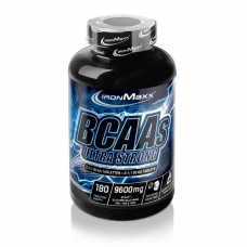Амінокислота BCAA IronMaxx BCAAs Ultra Strong 2:1:1, 180 таблеток Амінокислота BCAA IronMaxx BCAAs Ultra Strong 2:1:1, 180 таблеток