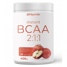 Амінокислота BCAA Sporter Instant BCAA, 400 грам Яблуко