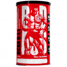 Амінокислота BCAA Fitness Authority BAD ASS BCAA 8:1:1, 400 грам Ожина-ананас