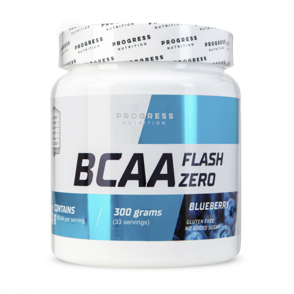 Амінокислота BCAA Progress Nutrition BCAA Flash, 300 грам Чорниця