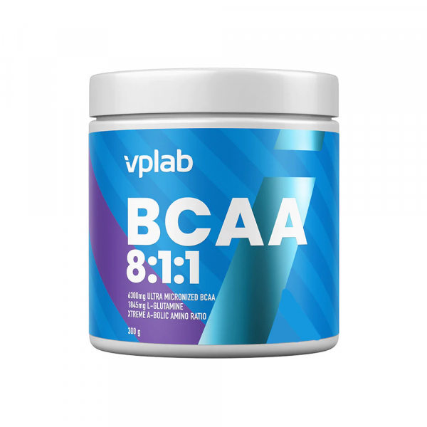 Амінокислота BCAA VPLab BCAA 8:1:1, 300 грам Фруктовий пунш