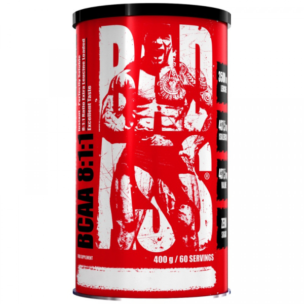 Амінокислота BCAA Fitness Authority BAD ASS BCAA 8:1:1, 400 грам Апельсин-манго