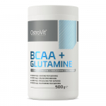 Амінокислота BCAA OstroVit BCAA + Glutamine, 500 грам Апельсин