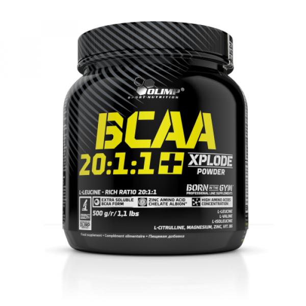 Амінокислота BCAA Olimp BCAA 20:1:1 Xplode, 500 грам Груша