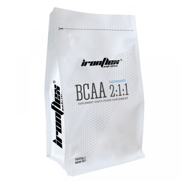 Амінокислота BCAA IronFlex BCAA 2-1-1 Performance, 1000 грам Вишня
