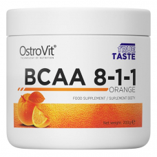Амінокислота BCAA OstroVit BCAA 8:1:1, 200 грам Апельсин Амінокислота BCAA OstroVit BCAA 8:1:1, 200 грам Апельсин