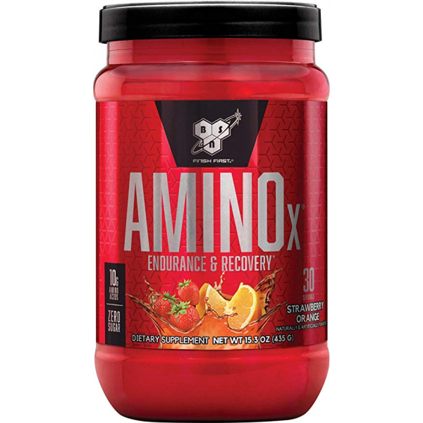 Амінокислота BCAA BSN Amino X, 435 грам Полуниця-апельсин