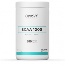 Амінокислота BCAA OstroVit BCAA 1000, 300 капсул Амінокислота BCAA OstroVit BCAA 1000, 300 капсул