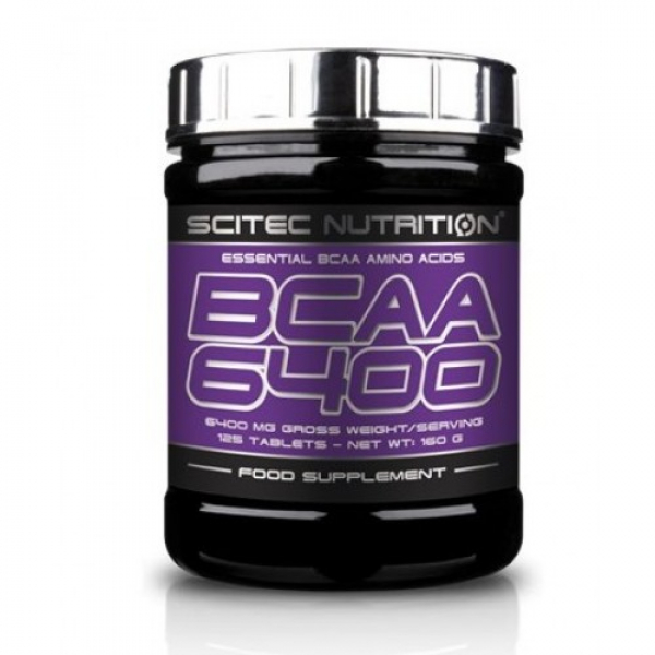 Амінокислота BCAA Scitec BCAA 6400, 125 таблеток