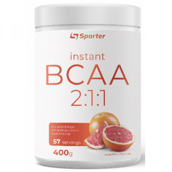 Амінокислота BCAA Sporter Instant BCAA, 400 грам Грейпфрут
