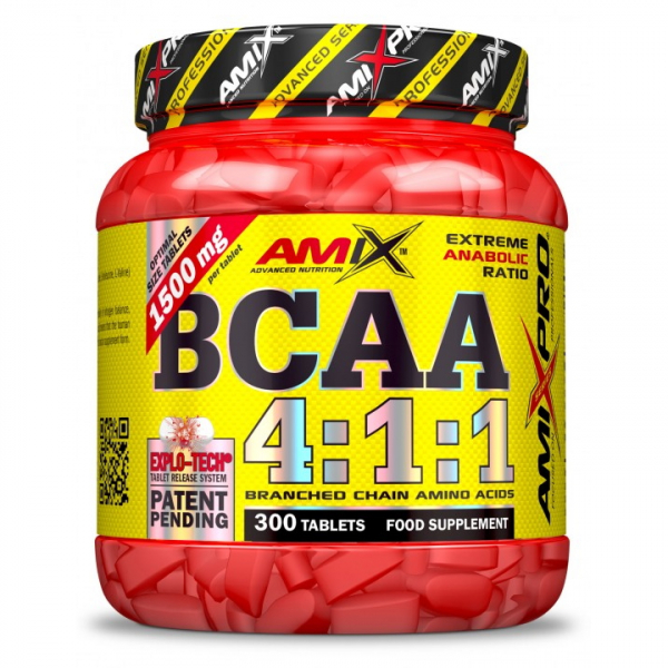 Амінокислота BCAA Amix Nutrition BCAA 4:1:1, 300 таблеток