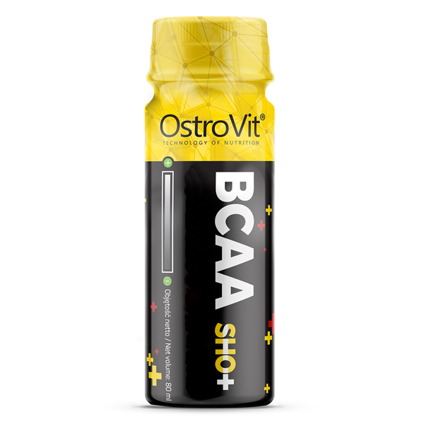 Амінокислота BCAA OstroVit BCAA Shot, 80 мл Вишня-лимон-лайм
