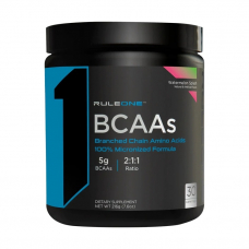 Амінокислота BCAA Rule 1 BCAA, Кавун 216 грам Амінокислота BCAA Rule 1 BCAA, Кавун 216 грам