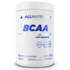 Амінокислота BCAA AllNutrition BCAA Max Support Instant, 500 грам Ожина Амінокислота BCAA AllNutrition BCAA Max Support Instant, 500 грам Ожина