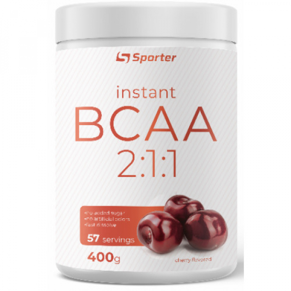 Амінокислота BCAA Sporter Instant BCAA, 400 грам Вишня