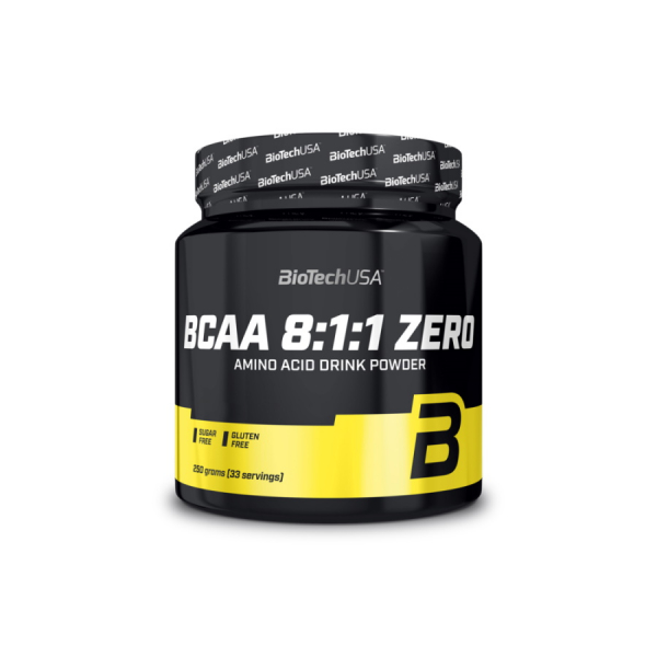 Амінокислота BCAA BioTech BCAA 8:1:1 Zero, 250 грам Ожина