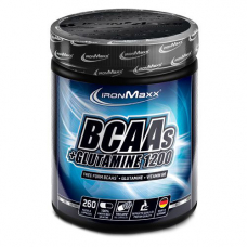 Амінокислота BCAA IronMaxx BCAAs + Glutamine 1200, 260 капсул Амінокислота BCAA IronMaxx BCAAs + Glutamine 1200, 260 капсул