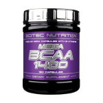 Амінокислота BCAA Scitec Mega BCAA 1400, 180 капсул