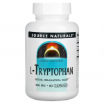 Амінокислота Source Naturals L-Tryptophan 500 mg, 60 капсул