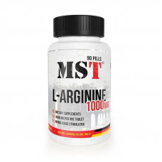 Амінокислота MST L-Arginine 1000 mg, 90 таблеток