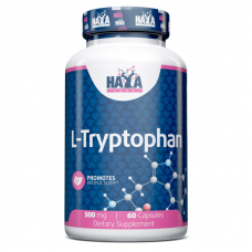 Амінокислота Haya Labs L-Tryptophan 500 mg, 60 капсул