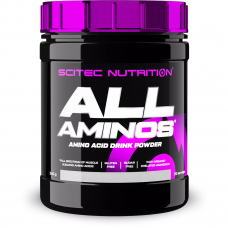 Амінокислота Scitec All Aminos, 340 грам Зелений чай з малиною
