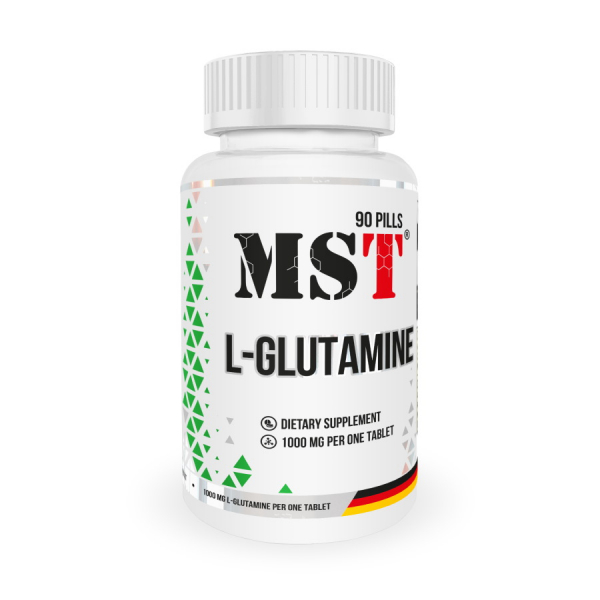 Амінокислота MST Glutamine 1000, 90 таблеток