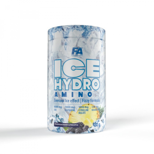 Амінокислота Fitness Authority Ice Hydro Amino, 480 грам Ожина-ананас