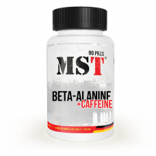 Амінокислота MST Beta-Alanine + Caffeine, 90 таблеток