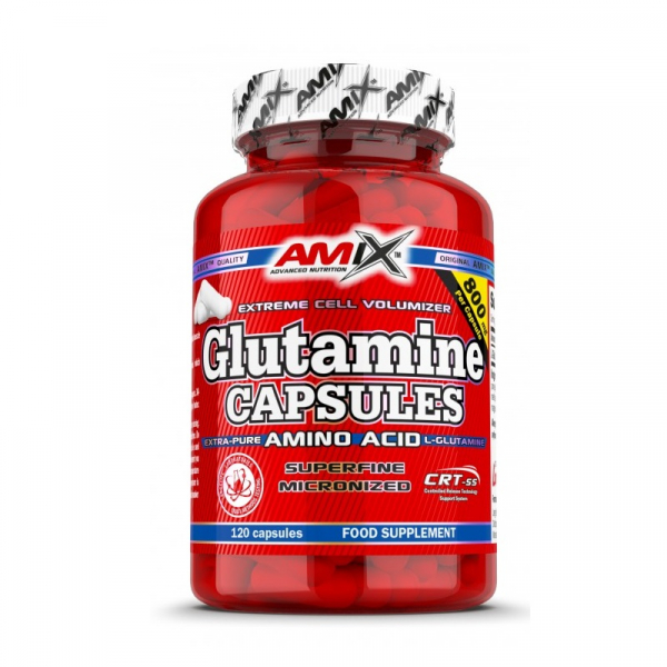 Амінокислота Amix Nutrition L-Glutamine 800 mg, 120 капсул