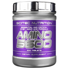 Амінокислота Scitec Amino 5600, 200 таблеток