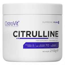 Амінокислота OstroVit Citrulline, 210 грам Без смаку Амінокислота OstroVit Citrulline, 210 грам Без смаку
