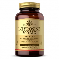 Амінокислота Solgar L-Tyrosine 500 mg, 50 вегакапсул