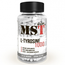 Амінокислота MST L-Tyrosine 1000, 90 вегакапсул Амінокислота MST L-Tyrosine 1000, 90 вегакапсул