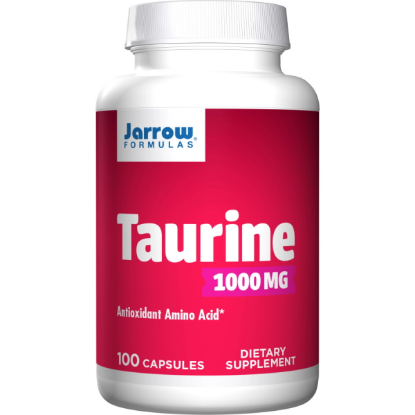 Амінокислота Jarrow Formulas Taurine 1000 mg, 100 капсул
