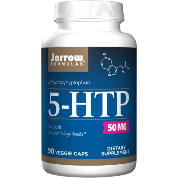 Амінокислота Jarrow Formulas 5-HTP 100 mg, 90 вегакапсул