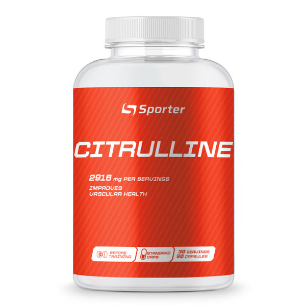 Амінокислота Sporter Citrulline, 90 капсул