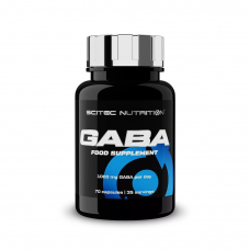 Амінокислота Scitec GABA, 70 капсул Амінокислота Scitec GABA, 70 капсул