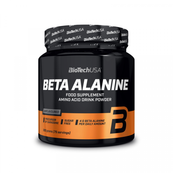 Амінокислота BioTech Beta Alanine, 300 грам Без смаку