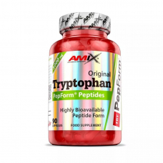 Амінокислота Amix Nutrition Tryptophan PepForm Peptides 500 mg, 90 капсул Амінокислота Amix Nutrition Tryptophan PepForm Peptides 500 mg, 90 капсул