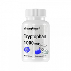 Амінокислота IronFlex Tryptophan 1000 mg, 100 таблеток Амінокислота IronFlex Tryptophan 1000 mg, 100 таблеток