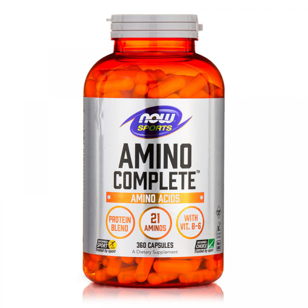 Амінокислота NOW Amino Complete, 360 капсул