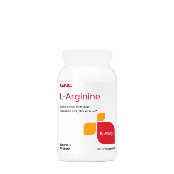 Амінокислота GNC L-Arginine 1000, 90 капсул