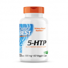 Амінокислота Doctor's Best 5-HTP 100 mg, 60 вегакапсул Амінокислота Doctor's Best 5-HTP 100 mg, 60 вегакапсул