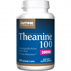 Амінокислота Jarrow Formulas Theanine 100 mg, 60 вегакапсул