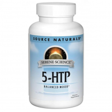 Амінокислота Source Naturals Serene Science 5-HTP 50 mg, 30 капсул Амінокислота Source Naturals Serene Science 5-HTP 50 mg, 30 капсул