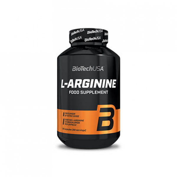 Амінокислота BioTech L-Arginine, 90 капсул
