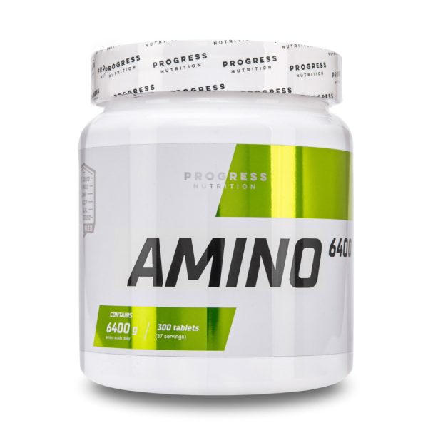 Амінокислота Progress Nutrition Amino 6400, 300 таблеток