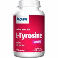Амінокислота Jarrow Formulas L-Tyrosine 500 mg, 100 капсул