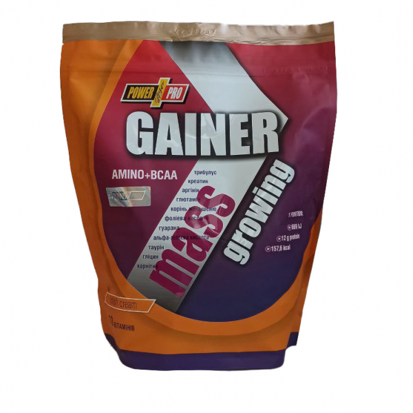 Гейнер Power Pro Gainer, 2 кг Ірландський крем